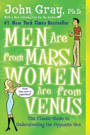 Men Are from Mars, Women Are from Venus by John Gray book cover