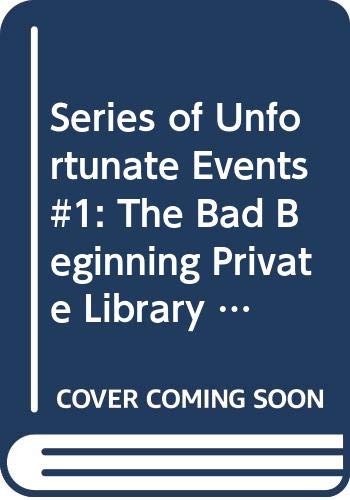 The Bad Beginning cover