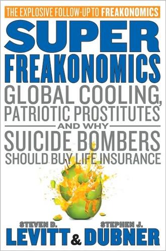 Superfreakonomics by Steven D. Levitt book cover