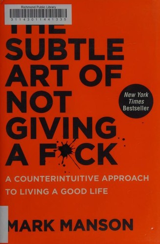 The Subtle Art of Not Giving a F*ck by Mark Manson book cover