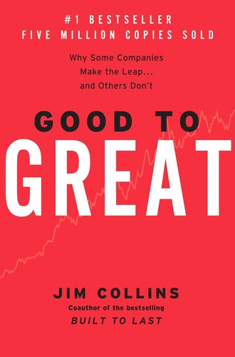 Good to Great by Jim Collins book cover