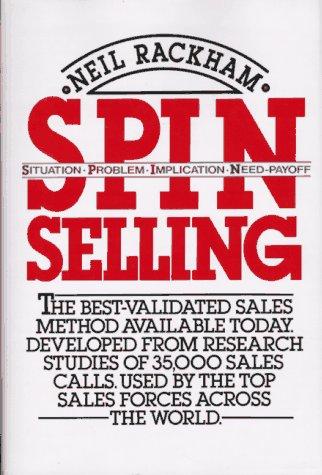 SPIN Selling by Neil Rackham book cover
