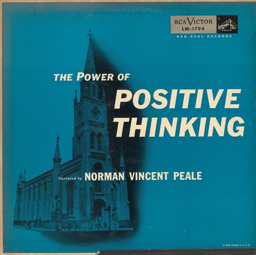 The Power of Positive Thinking by Norman Vincent Peale book cover