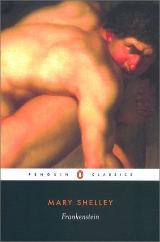 Frankenstein by Mary Shelley book cover