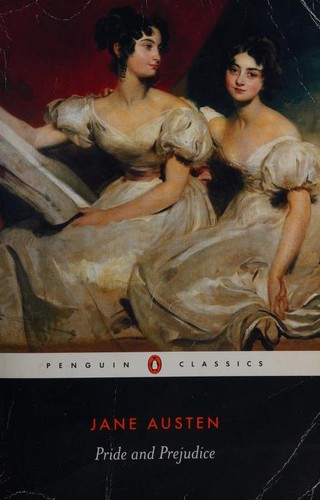 Pride and Prejudice by Jane Austen book cover