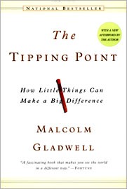 The Tipping Point by Malcolm Gladwell book cover