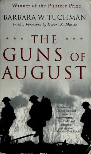 The Guns of August by Barbara Tuchman book cover