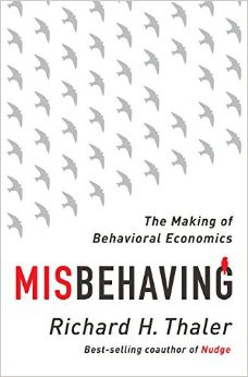 Misbehaving by Richard H. Thaler book cover