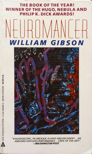 Neuromancer by William Gibson book cover
