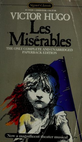 Les Miserables by Victor Hugo book cover