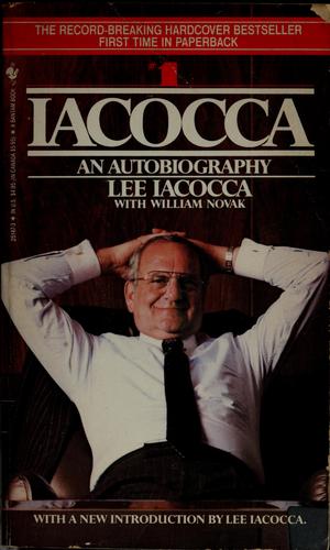 Iacocca by Lee Iacocca with William Novak book cover