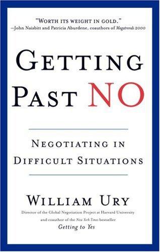 Getting Past No by William Ury book cover