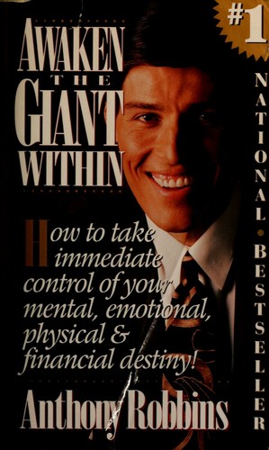 Awaken the Giant Within by Tony Robbins book cover