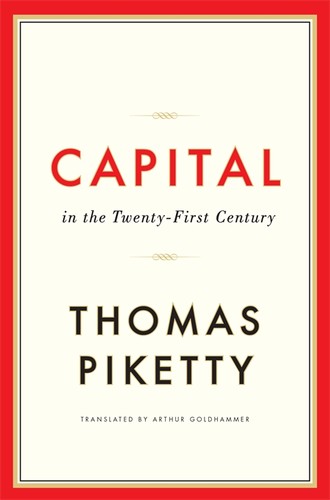 Capital in the Twenty-First Century by Thomas Piketty book cover