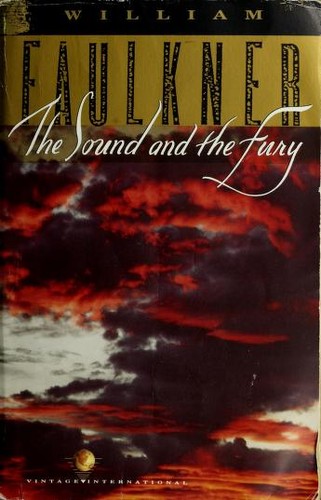 The Sound and the Fury by William Faulkner book cover
