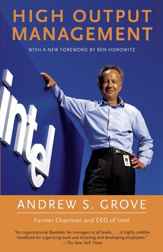 High Output Management by Andrew S. Grove book cover