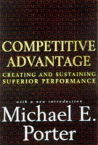 Competitive Advantage by Michael Porter book cover