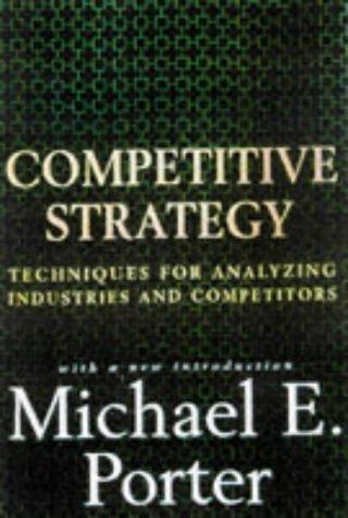 Competitive Strategy by Michael Porter book cover