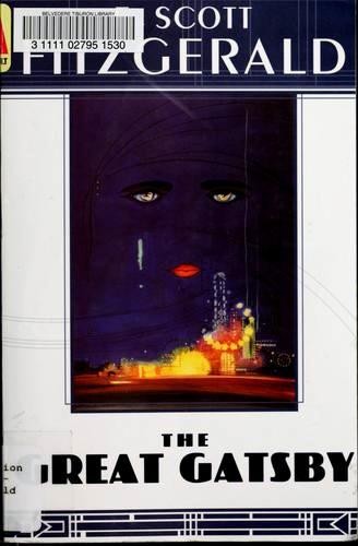 The Great Gatsby by F. Scott Fitzgerald book cover