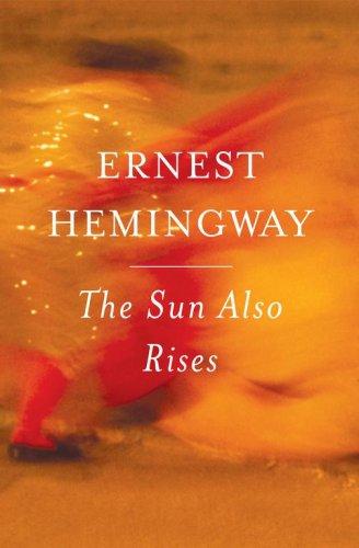 The Sun Also Rises by Ernest Hemingway book cover