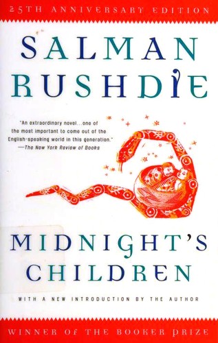 Midnight's Children by Salman Rushdie book cover