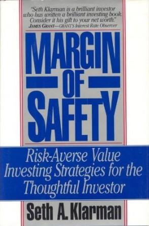 Margin of Safety by Seth Klarman book cover