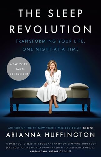 The Sleep Revolution by Arianna Huffington book cover