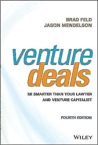 Venture Deals by Brad Feld and Jason Mendelson book cover