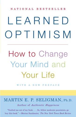 Learned Optimism by Martin Seligman book cover