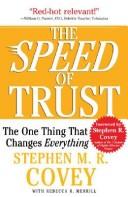 The SPEED of Trust cover