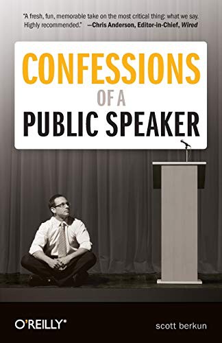 Confessions of a Public Speaker by Scott Berkun book cover