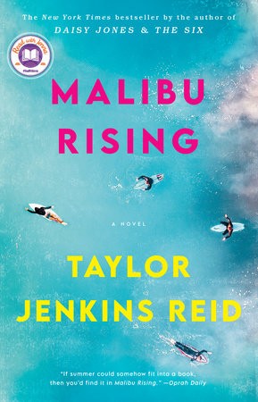 Malibu Rising by Taylor Jenkins Reid book cover