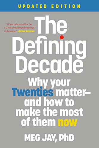 The Defining Decade by Meg Jay book cover
