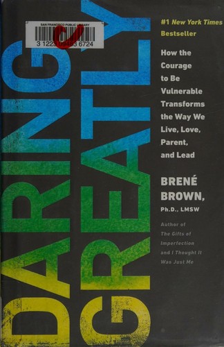 Daring Greatly by Brené Brown book cover