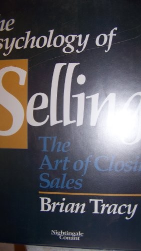 The Psychology of Selling by Brian Tracy book cover