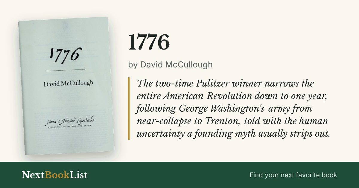1776 by David McCullough: book review and summary
