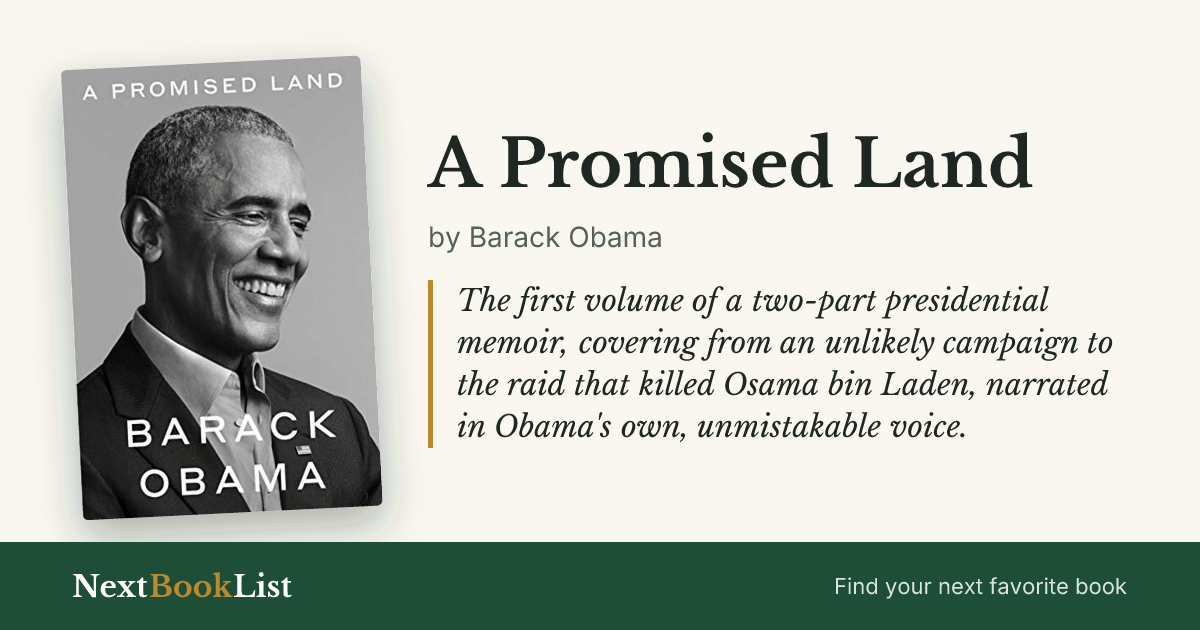 A Promised Land by Barack Obama: book review and summary