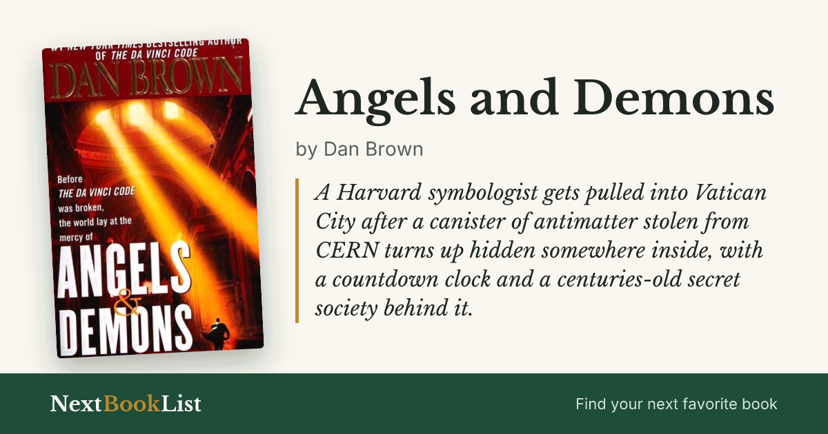 Angels and Demons by Dan Brown: book review and summary