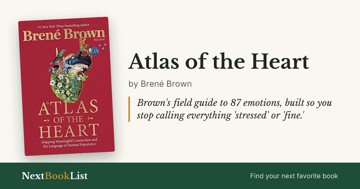 Atlas of the Heart by Brené Brown: book review and summary