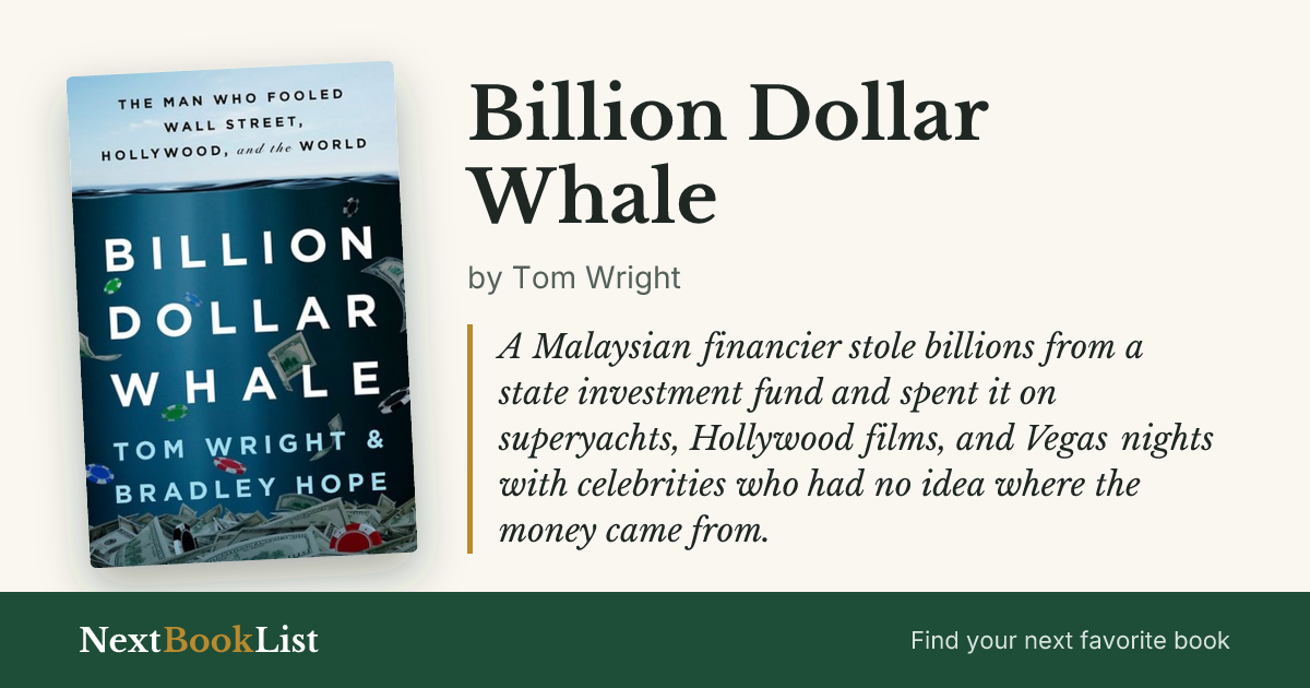 Billion Dollar Whale by Tom Wright: book review and summary