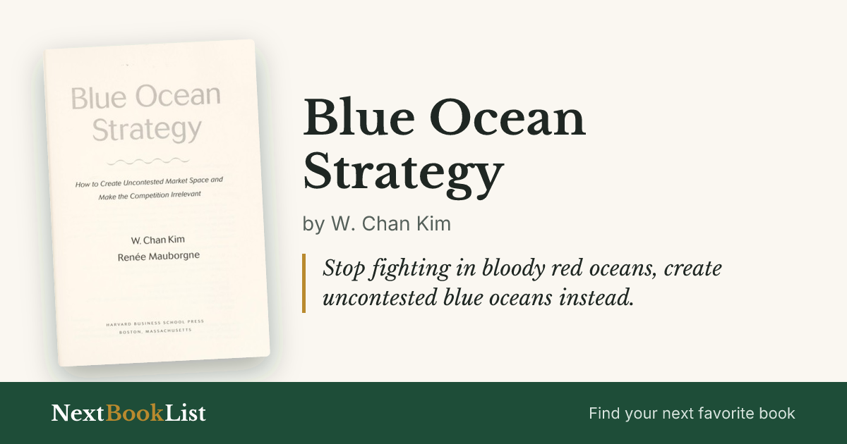 Blue Ocean Strategy by W. Chan Kim: book review and summary