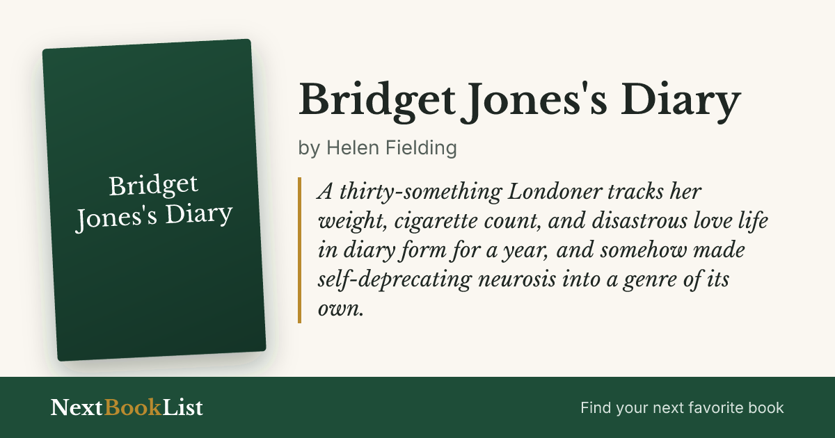 Bridget Jones's Diary by Helen Fielding: book review and summary