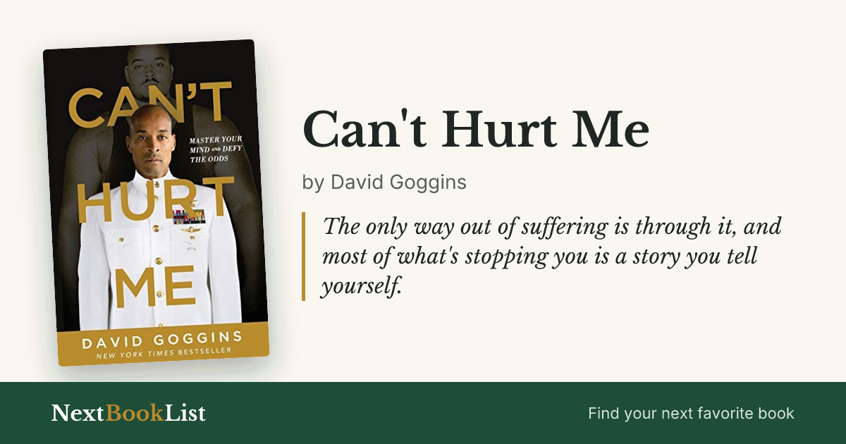 Can't Hurt Me by David Goggins: book review and summary