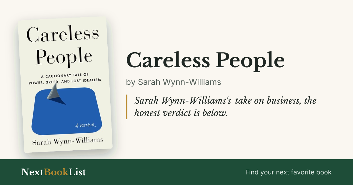 Careless People by Sarah Wynn-Williams: book review and summary