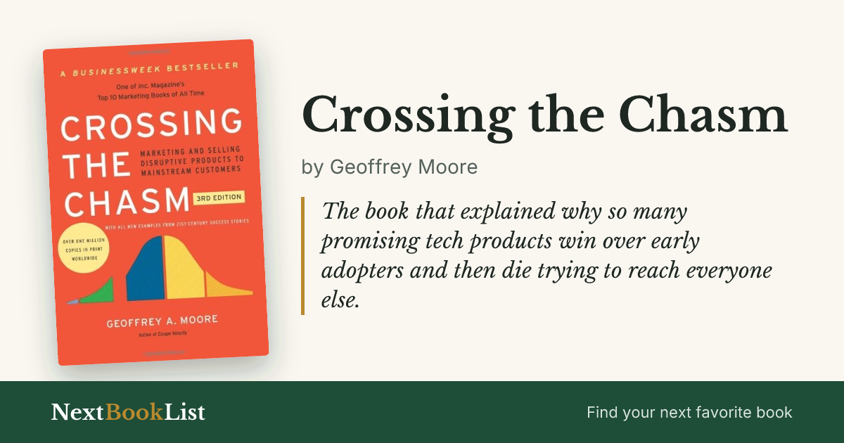 Crossing the Chasm by Geoffrey Moore: book review and summary