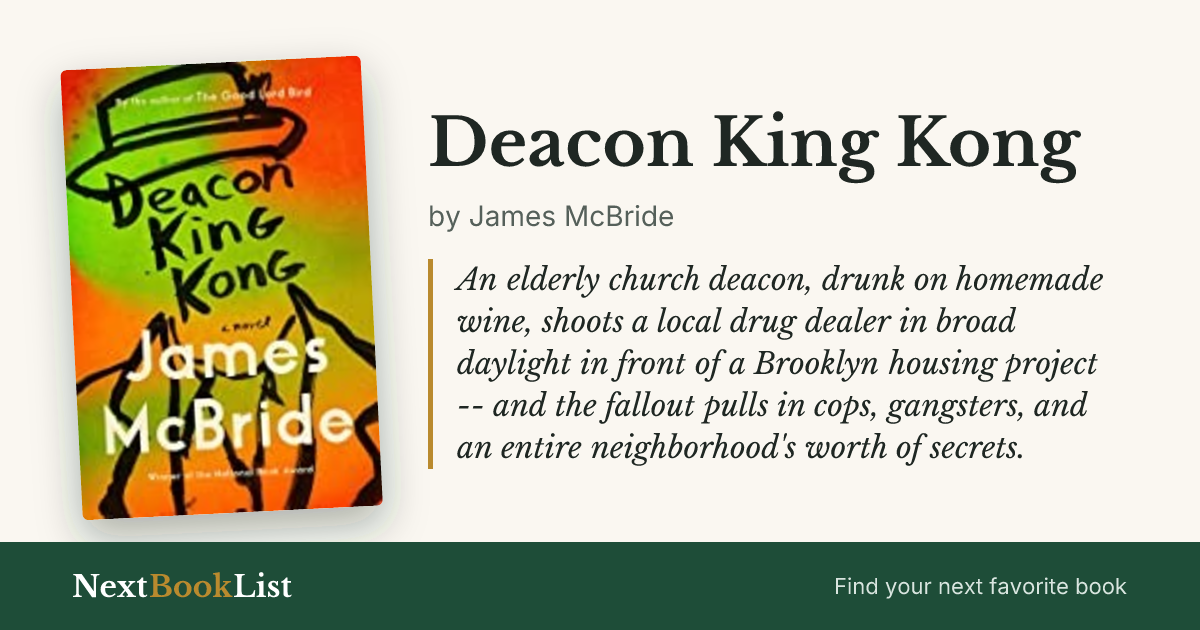 Deacon King Kong by James McBride: book review and summary