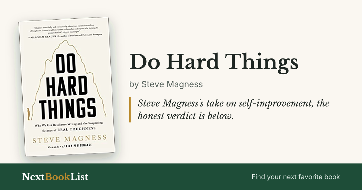 Do Hard Things by Steve Magness: book review and summary