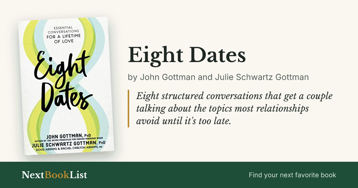 Eight Dates by John Gottman and Julie Schwartz Gottman: book review and summary
