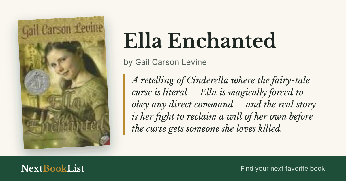 Ella Enchanted by Gail Carson Levine: book review and summary