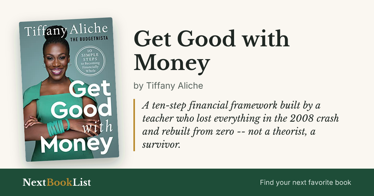Get Good with Money by Tiffany Aliche: book review and summary